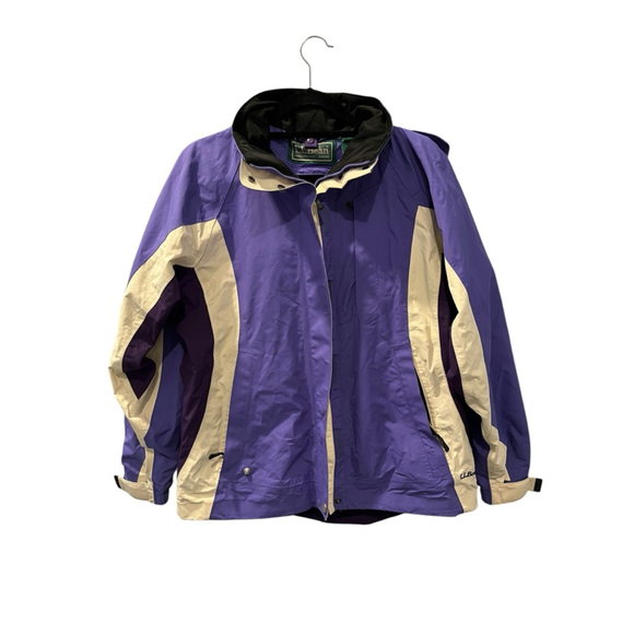 L.L. Bean Vintage Winter Ski Jacket Size Medium Wiamba Hooded Snowboard Clean - Picture 1 of 9